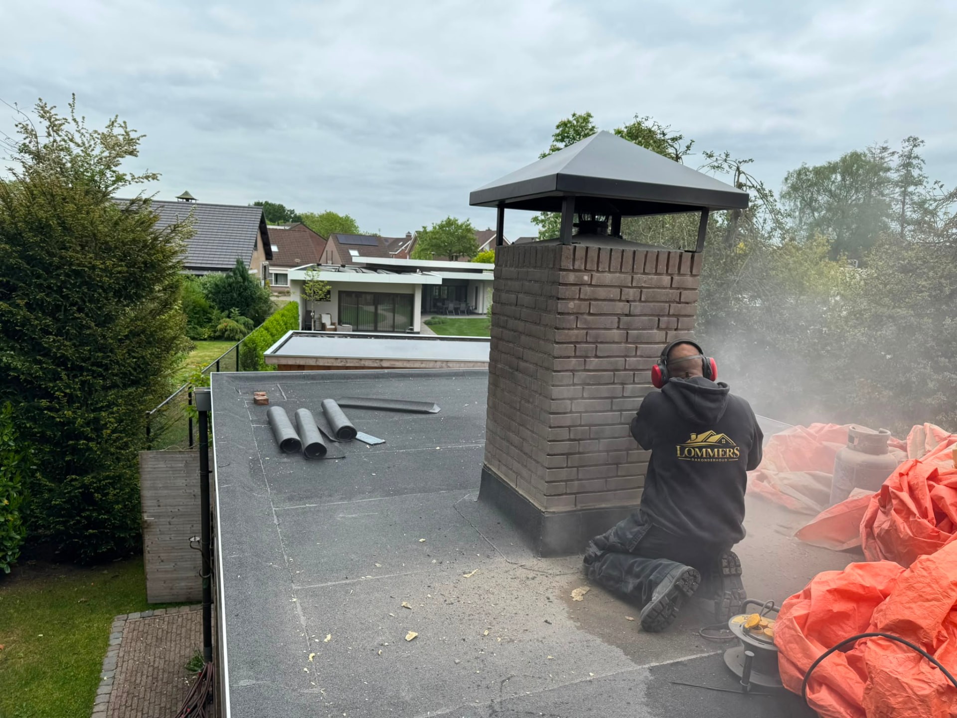 Werk van Lommers Dakonderhoud