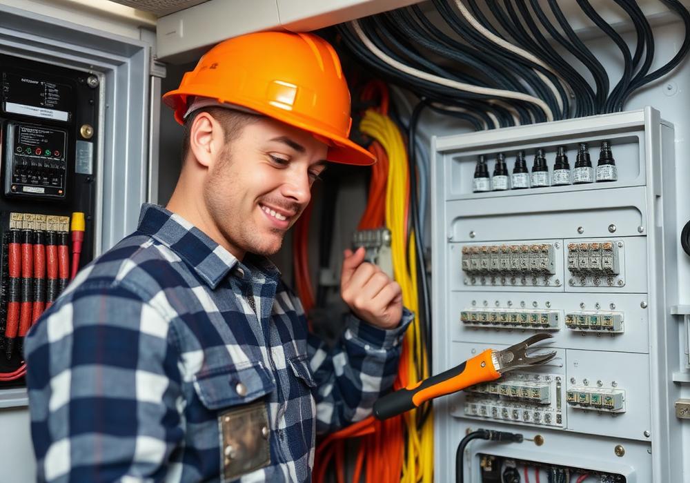 Werk van Elektra Groep Noord